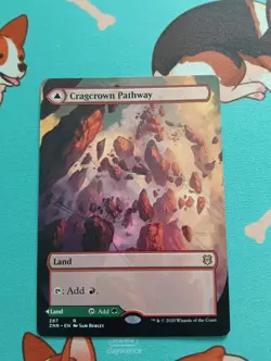 MTG Magic the Gathering - Cragcrown Pathway Borderless - Zendikar Rising - Image 1