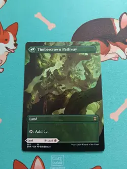 MTG Magic the Gathering - Cragcrown Pathway Borderless - Zendikar Rising - Image 2