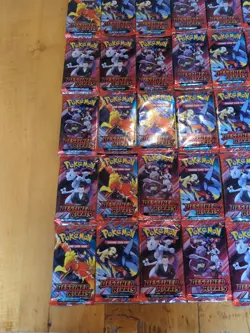 Pokemon SV Destined Rivals 36 loose packs sealed brand new Cards Mewtwo - Image 4