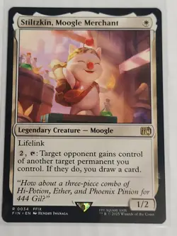 Magic The Gathering Lot of 4 Rares Final Fantasy - Image 3