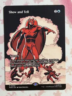 Show and Tell (Borderless) Marvel Universe Eternal-Legal Regular - Image 1