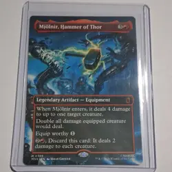 Magic: The Gathering Marvel Super Heroes Mjolnir, Hammer of Thor 0339 - Image 1