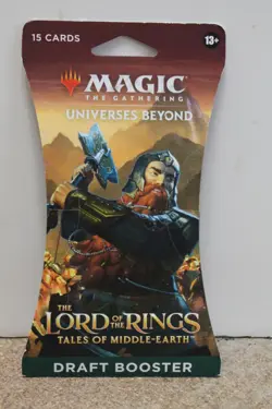 MAGIC THE GATHERING: Universes Beyond, LOTR Tales of Middle Earth Booster NEW - Image 1