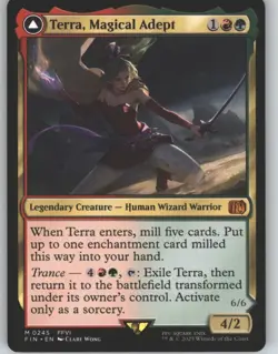 Terra, Magical Adept 245 Mythic FINAL FANTASY Magic: The Gathering Near Mint - Image 1