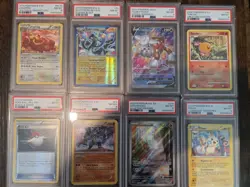 Bulk Graded Pokemon Card Slab Lots (33) All PSA 8s. Vintage To Modern. - Image 3
