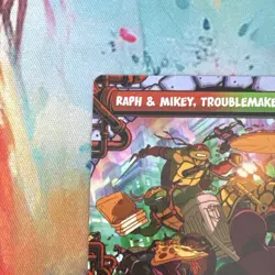 Raph & Mikey, Troublemakers (Showcase) 0250 Teenage Mutant Ninja Turtles MTG - Image 2