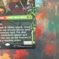 Raph & Mikey, Troublemakers (Showcase) 0250 Teenage Mutant Ninja Turtles MTG - Image 4