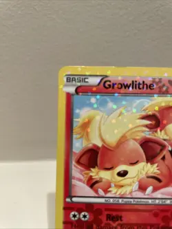 Growlithe RC4/RC25 Legendary Treasures: Radiant collection Uncommon Holo MP - Image 2