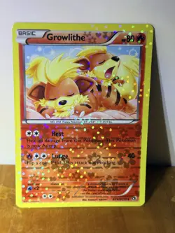 Growlithe RC4/RC25 Legendary Treasures Radiant Collection Reverse Holo Uncommon… - Image 3