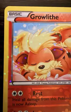 Growlithe RC4/RC25 Legendary Treasures Radiant Collection Reverse Holo Uncommon… - Image 4