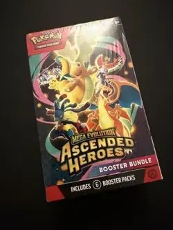 Pokemon TCG Mega Evolution Ascended Heroes Booster Bundle - 6 Packs - Sealed - Image 1