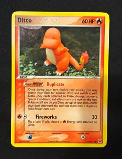 Pokemon TCG Ditto (Charmander) 061/113 Delta Species 60 HP Regular Common EN - Image 1