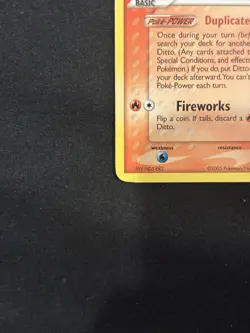 Pokemon TCG Ditto (Charmander) 061/113 Delta Species 60 HP Regular Common EN - Image 2