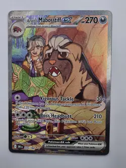 Pokemon Arvin's Mabostiff Special Illustration Rare 235/182 Destined Rivals NM/M - Image 1