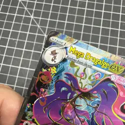 Mega Dragalge EX 118/086 Evolutions Full Art Holo English Ultra Rare 330 Damaged - Image 3