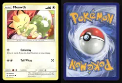 Meowth 147/214 Unbroken Bonds NM/M Pokemon - Image 3