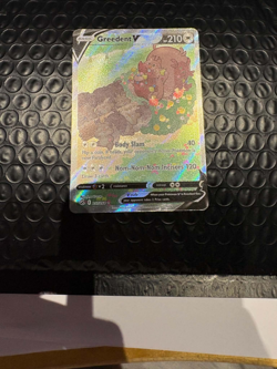 Greedent V 257/264 Ultra Rare Alternative Art NM Pokemon Fusion Strike - Image 2