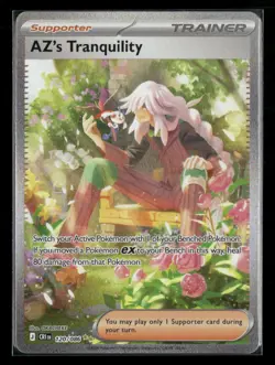 AZ's Tranquility 120/086 Holo Special Illustration Rare Chaos Rising Pokemon NM - Image 1