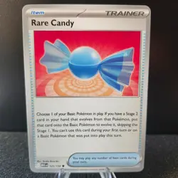 Rare Candy 125/132 Common Mega Evolution Pokemon NM - Image 1