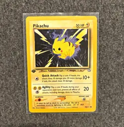 2000 Pokemon Neo Genesis Pikachu 70/111 1st Edition NM - Image 1