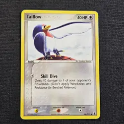 Pokemon Delta Species Taillow Common 86 Lightly Played - Image 1