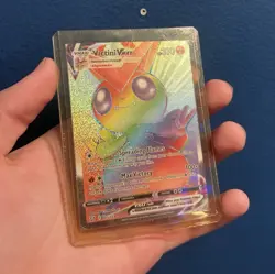Pokemon TCG Victini VMAX Swsh05 Battle Styles Secret Rare Full Art Holo 165/163 - Image 1