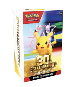 Pokemon 30th Anniversary Celebrations Booster Bundle (PRESALE SHIPS 9/16) - Image 1