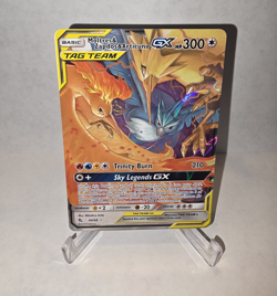 Pokemon TCG Moltres & Zapdos & Articuno GX TAG TEAM 44/68 Holo EN 2019 - Image 1