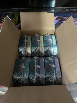 Pokemon Triple Whammy Tin EN Case of 6 - Image 1