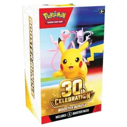 1x Pokemon TCG 30th Anniversary Booster Bundle Presale BRAND NEW *Presale* - Image 1