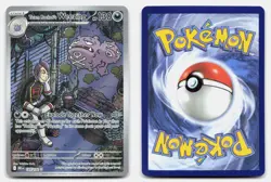 Team Rocket's Weezing 199/182 Illustration Rare Destined Rivals Pokemon Holo LP - Image 3