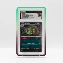 Pokemon Tyranitar Cosmos Holo #095/159 Journey Together 2025 - CGC 10 Gem Mint - Image 1