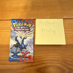 Pokemon TCG XY BASESET Booster Pack 3 Packs Xerneas Venusaur Blastoise - Image 2