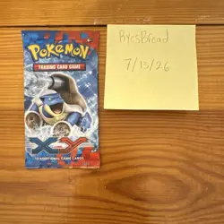 Pokemon TCG XY BASESET Booster Pack 3 Packs Xerneas Venusaur Blastoise - Image 4