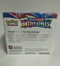Pokemon TCG Sword & Shield Battle Styles Booster Box Factory Sealed 36 Packs - Image 2