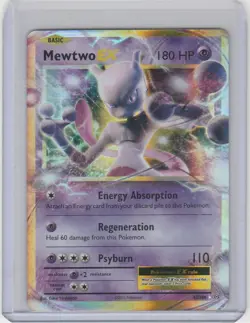 Pokemon TCG XY - Evolutions #52/108 Mewtwo EX NM - Image 1