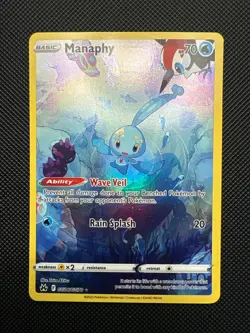Manaphy GG06/GG70 Holo Crown Zenith Galarian Gallery NM Pokemon TCG - Image 1