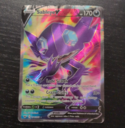 The Pokemon Company Sableye V 194/202 Rebel Clash Full Art Holo UR EN 170HP - Image 1