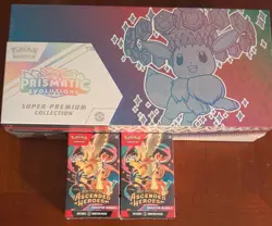 Pokemon TCG - Prismatic Evolutions SPC & 2 Ascended Heroes Booster Bundles - Image 1