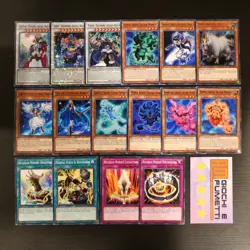 LOTTO 13 CARTE NORDIC in italiano YUGIOH rarita MISTE yu-gi-oh! UN VERO AFFARE - Image 1