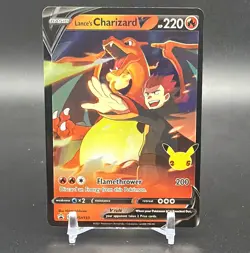 Pokemon TCG Lance's Charizard V SWSH133 Sword & Shield Promo Holo 220 HP English - Image 1