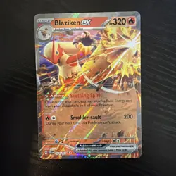 Blaziken ex 024/159 Pokemon Journey Together Holo Double Rare Near Mint - Image 1