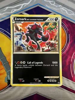 Pokemon Zoroark and Legendary Pokemon Holo - 2011 Jumbo Promo Card - - Image 1
