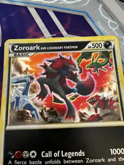Pokemon Zoroark and Legendary Pokemon Holo - 2011 Jumbo Promo Card - - Image 3