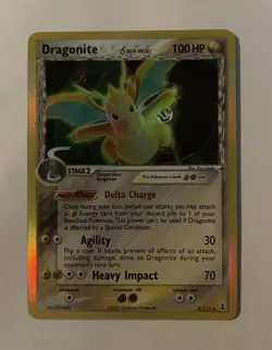 Pokemon TCG Dragonite 3/113 Delta Species Holo LP - Image 1