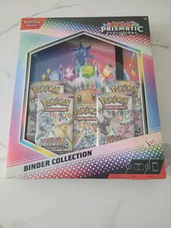 POKEMON TCG SCARLET & VIOLET PRISMATIC EVOLUTIONS BINDER COLLECTION *SEALED* - Image 1