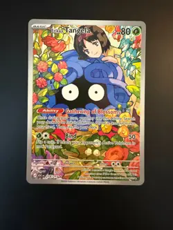 ERIKA'S TANGELA 218/217 ILLUSTRATION RARE ASCENDED HEROES POKEMON HOLO NM - Image 1