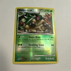 Pokemon: Platinum, Torterra 39/127 (Rare Reverse Holo, 2009) - Image 1
