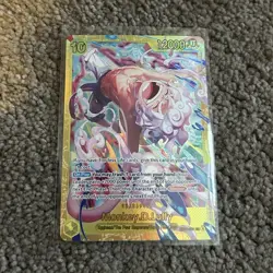 Bandai One Piece CCG Monkey D. Luffy EB04-061 Secret Rare Alt Art Foil EN - Image 1