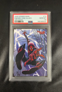 2009 Rittenhouse Spider-man Archives #10 Enemies and Allies PSA 10 - Image 1